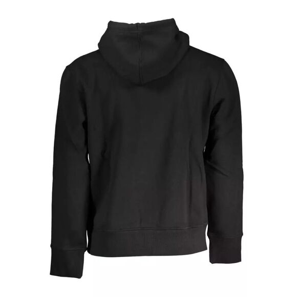 Calvin Klein Regular Fit Hoodie Model K50K508231 Men Black Sweaters - Picture 2 of 2